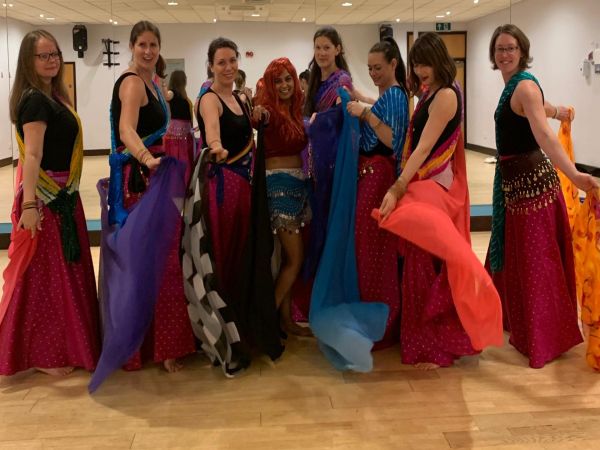 Belly dance class Birmingham shimmy moves